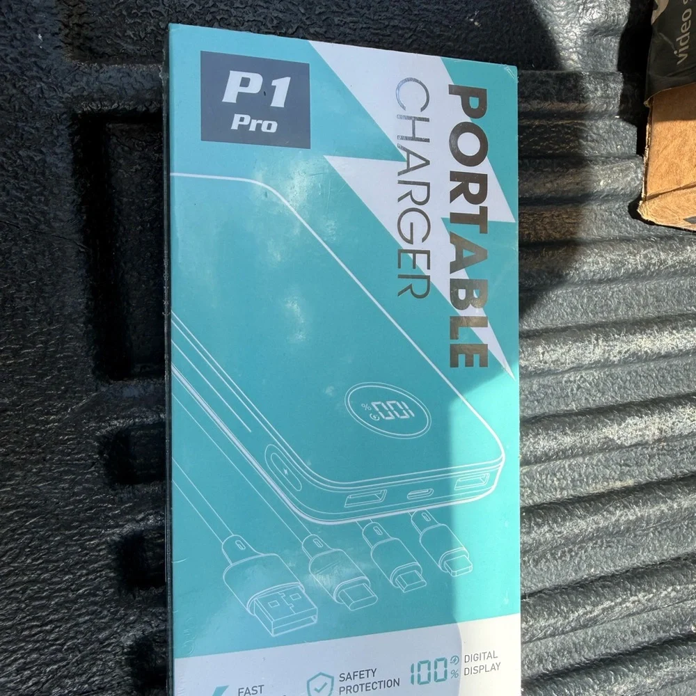 Portable Charger Power Bank in Teal